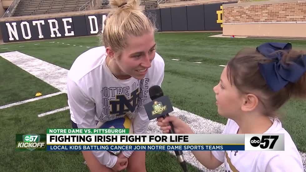 Notre Dame students welcome young new athletes with Fight for Life program [Video]