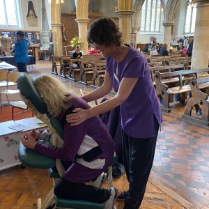 Massage, healing prayer and support at Wotton churchs Being Well Day  Diocese of Gloucester [Video]
