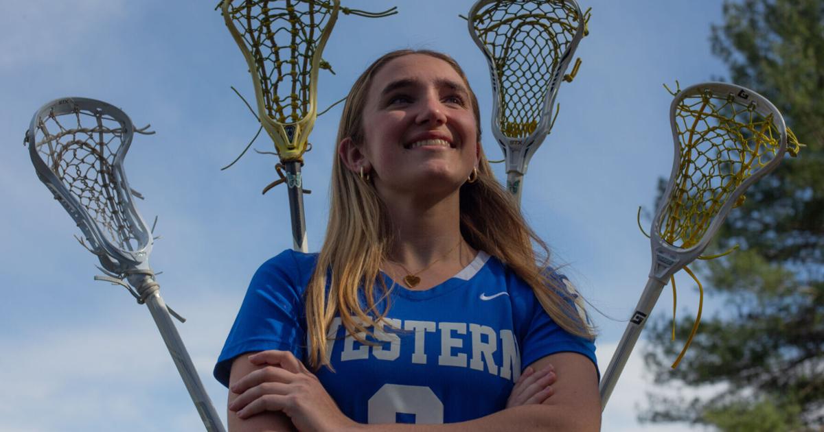 Katie Alhusen continues to contribute to Western girls lacrosse program as she recovers from surgery [Video]