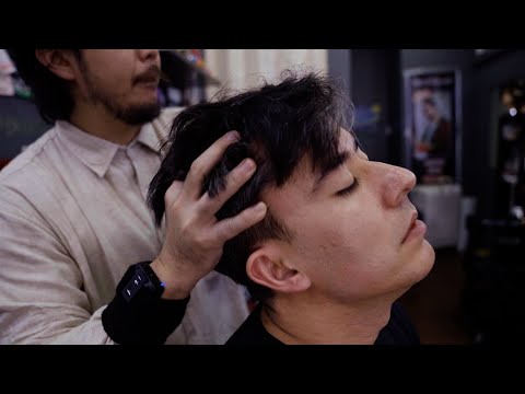 😴 Sleep Enhancing Head Massage Therapy by Barber Mervyn in Singapore! [Video]