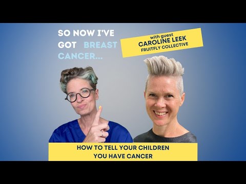 WATCH NOW – How do you tell your kids you have cancer with Caroline Leek [Video]