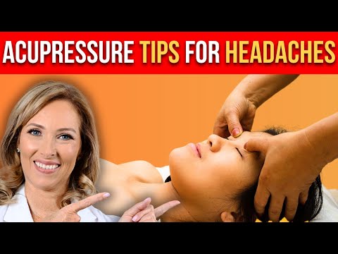 Acupressure Tips to Relieve Headaches😉| Dr. Janine [Video]