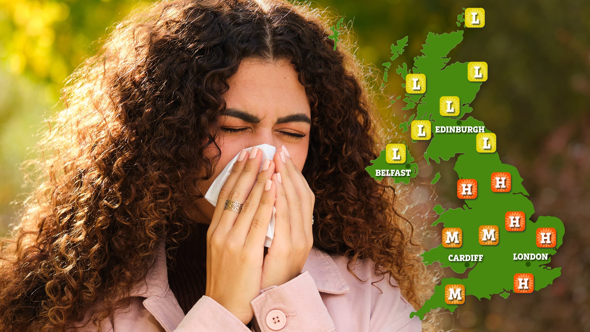 Pollen bomb’ set to explode in parts of UK this weekend – map reveals areas worst affected [Video]