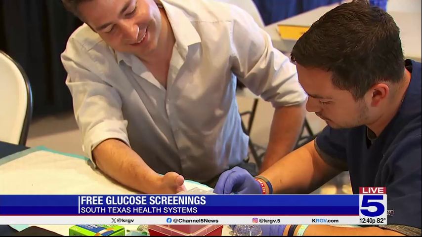 Heart of the Valley: Free glucose screenings underway [Video]