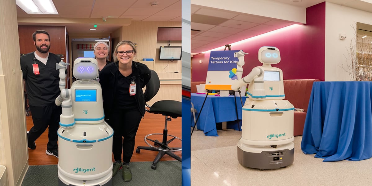 Moxi robots improving efficiency at ThedaCare in Neenah [Video]