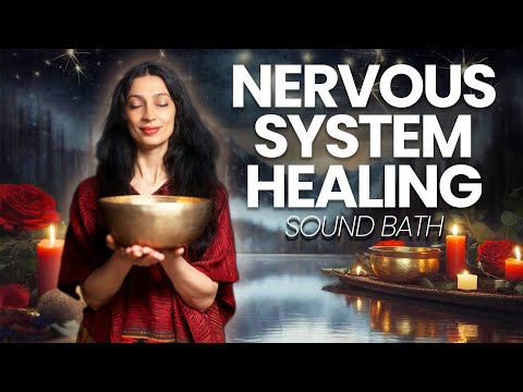 Parasympathetic Nervous System Healing Frequency Music – Sound Bath Meditation [Video]