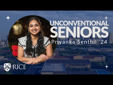Unconventional Students at Rice: Priyanka Senthil Advocates for Lung Cancer Awareness [Video]