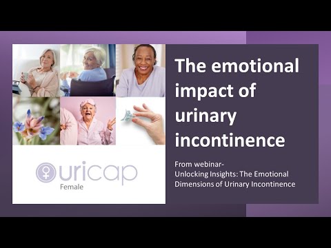 The emotional impact of urinary incontinence – Webinar [Video]