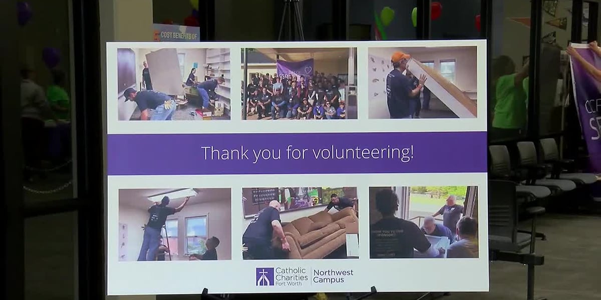 Catholic Charities holds second annual day of service [Video]