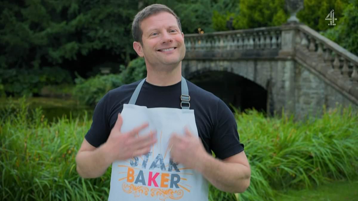 Dermot O’Leary wins coveted Great Celebrity Bake Off Stand Up to Cancer Star Baker apron after impressing with biscuit of his famous lookalike [Video]