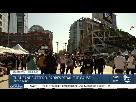 ‘Padres Pedal the Cause’ returns to Petco raising funds for cancer research [Video]