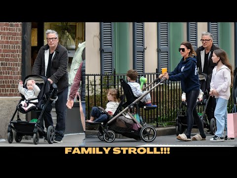 Alec Baldwin’s Family Stroll: Amid Rust Manslaughter Case, NYC Outing with Wife Hilaria and Kids [Video]