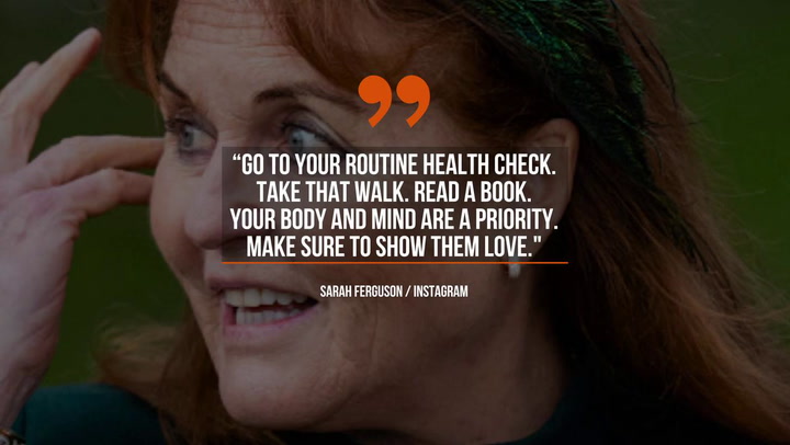 Sarah Ferguson shares poignant health message amid cancer treatment | News [Video]