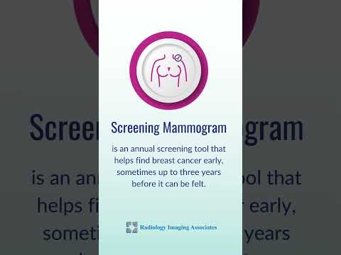 Radiology Imaging Associates Health Screening Exams [Video]