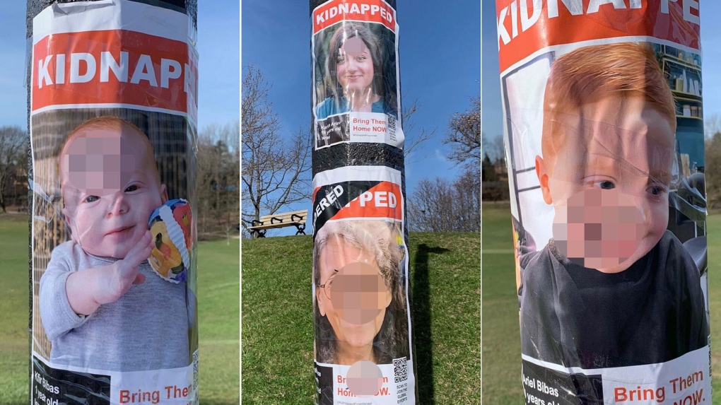 Toronto police investigating defaced posters of kidnapped Israeli children [Video]