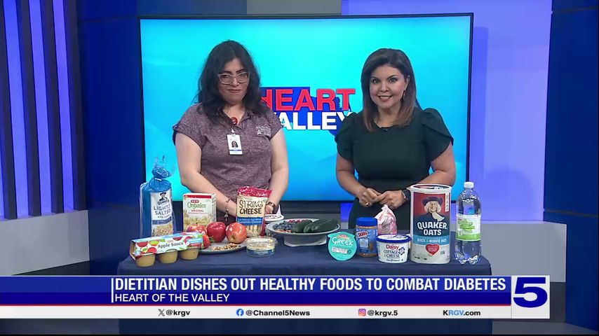 Heart of the Valley: Dietician offers health foods to combat diabetes [Video]