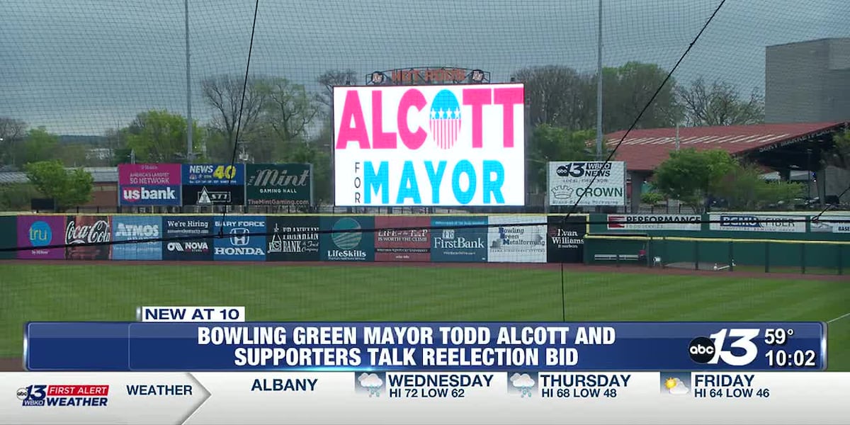 Bowling Green mayor Todd Alcott and supporters talk reelection bid [Video]