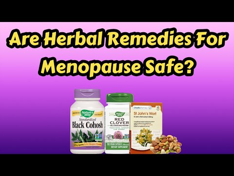 Is it Safe To Take ‘Natural’ Herbal Remedies To Relieve Menopause Symptoms? [Video]