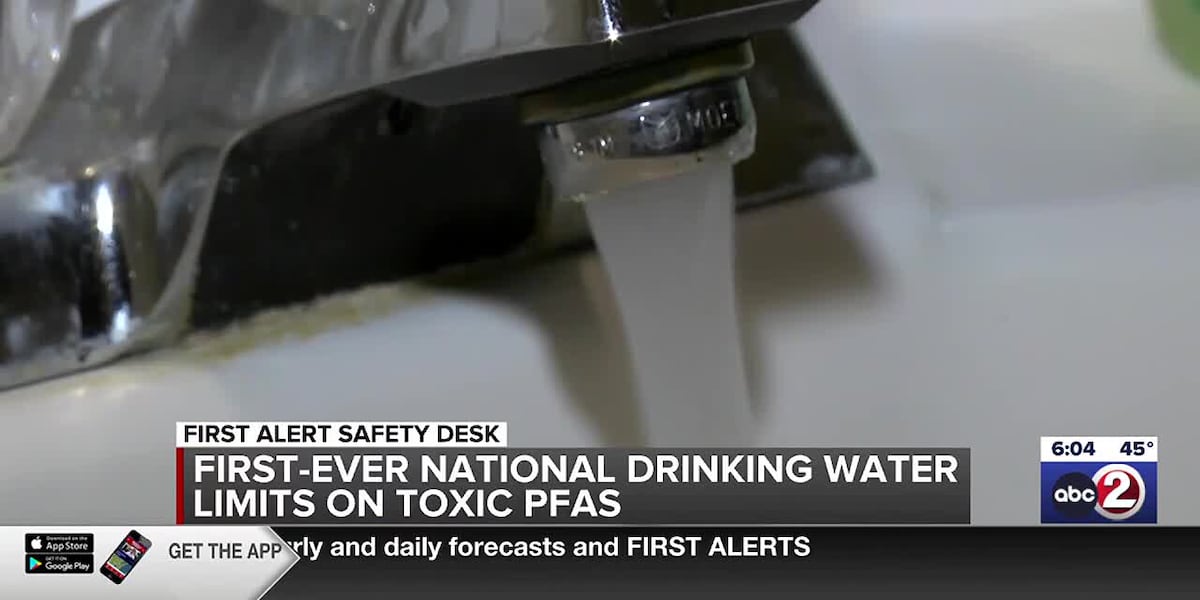 White House announces national drinking water limits on PFAS [Video]