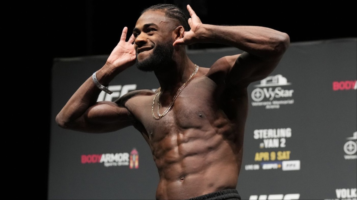 Aljamain Sterling believes he can “skip the line” to get featherweight title shot with a win over Calvin Kattar at UFC 300 [Video]