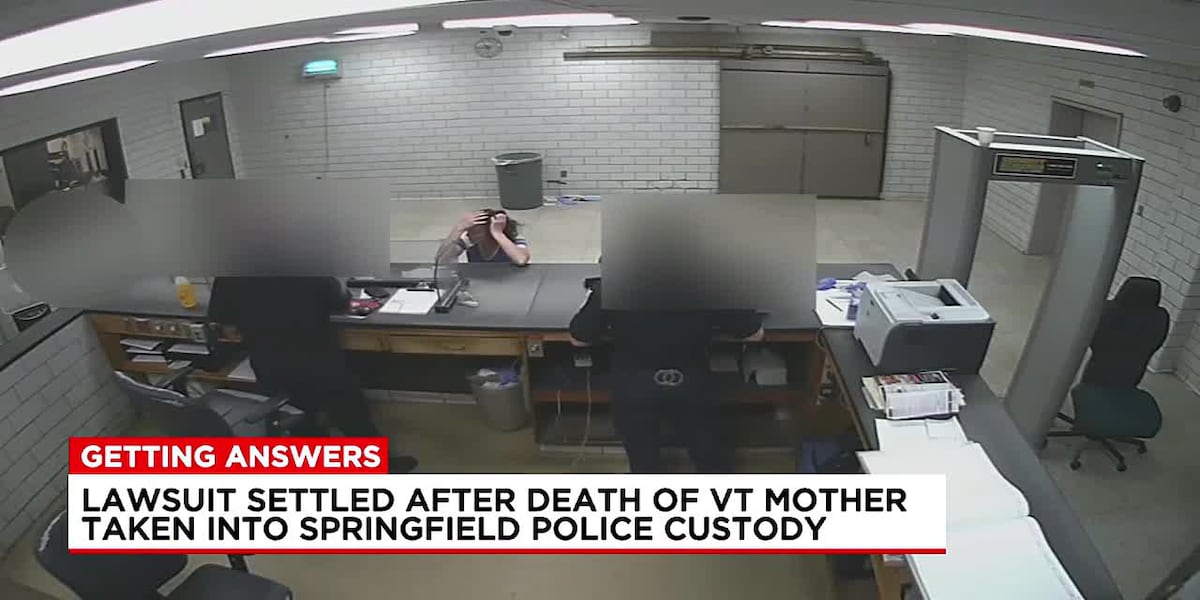 Settlement reached in death of Vermont woman taken into Springfield custody [Video]