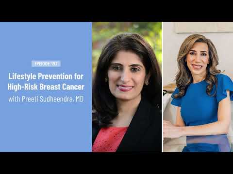 Lifestyle Prevention for High-Risk Breast Cancer with Preeti Sudheendra, MD [Video]