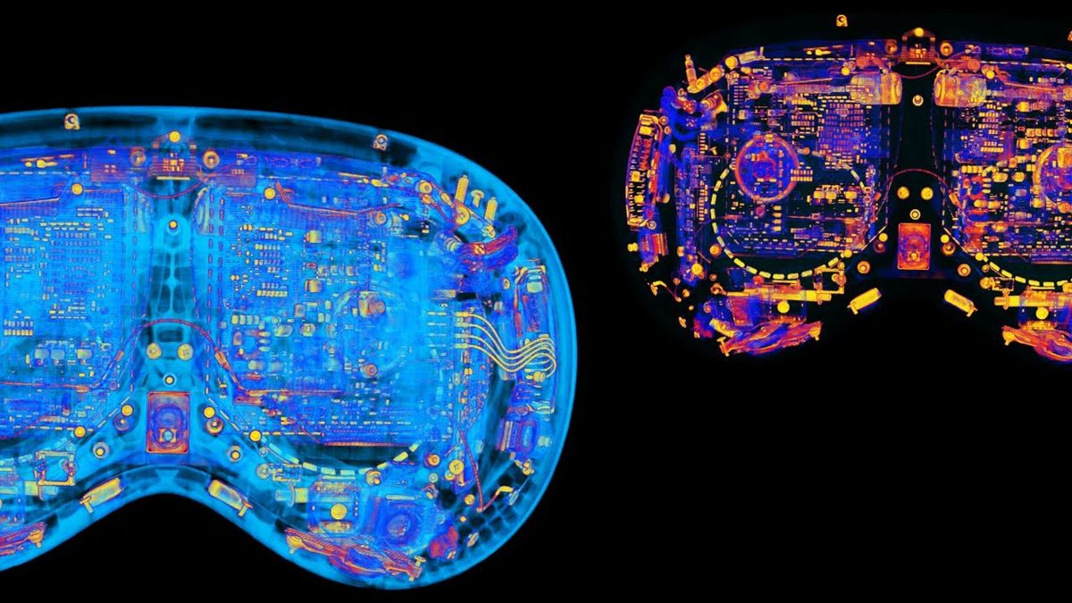 “Two divergent design philosophies”: CT scans show Apple Vision Pro and Meta Quest look radically different inside [Video]