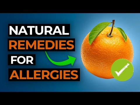 Top 10 NATURAL Remedies for Allergies 🍊 [Video]
