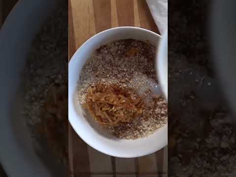 Apple Oats for Cancer Recovery (high in protein + EASY) [Video]