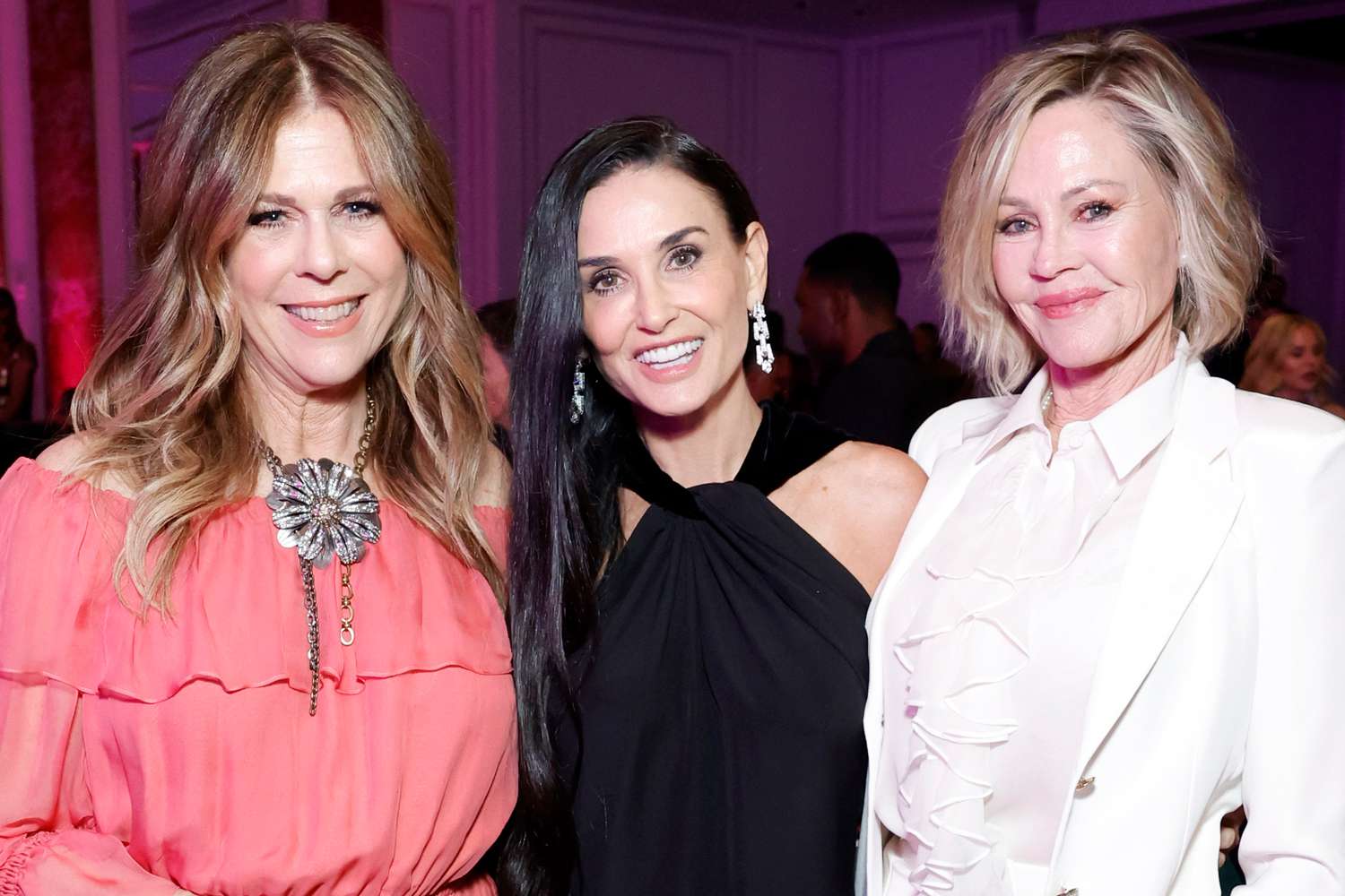 Demi Moore, Rita Wilson and Melanie Griffith Have ‘Now and Then’ Reunion [Video]