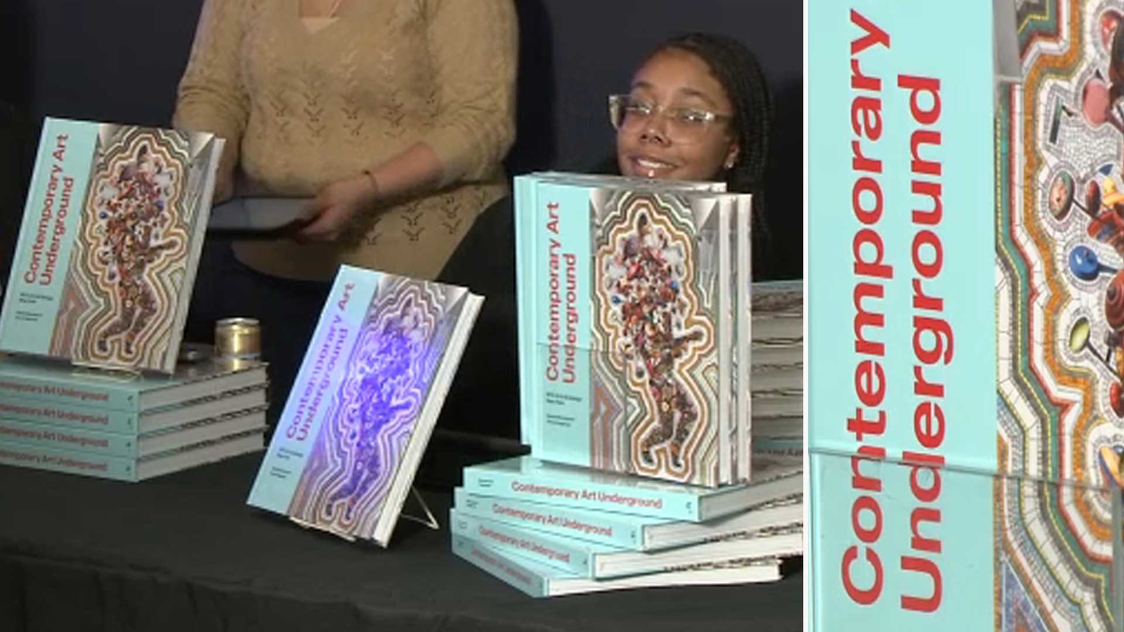 MTA subway art featured in new book called Contemporary Art Underground [Video]