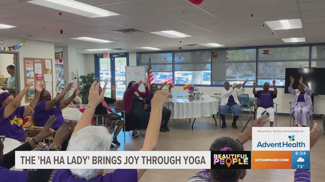 Local woman starts ‘laughter yoga’ classes to bring community together [Video]