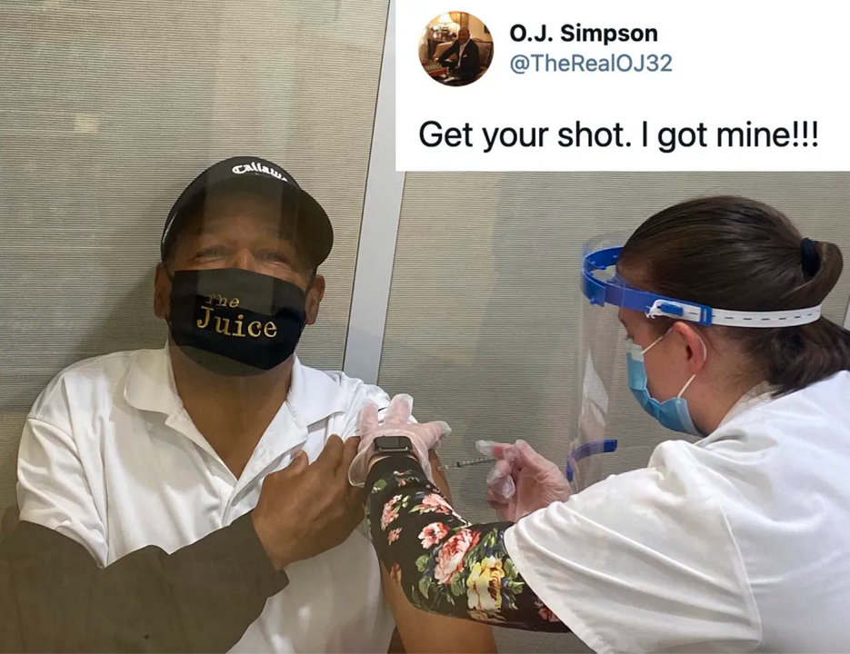 Fully Vaccinated OJ Simpson Dies After Sudden Bout of Cancer [Video]