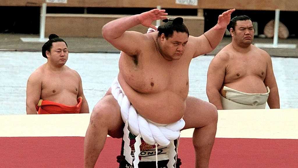 Sumo wrestling champion Akebono Taro dies of heart failure at 54 [Video]