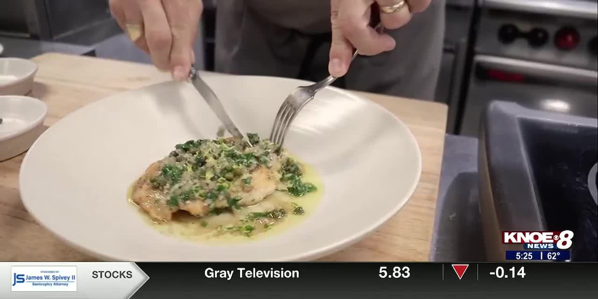 Talking Food with Cory Bahr: Chicken Piccata [Video]