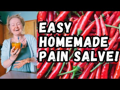 Easy Cayenne Salve For Instant Pain Relief! [Video]
