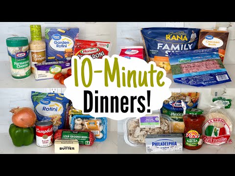 10 MINUTE MEALS | 5 Quick & TASTY Dinner Ideas! | Best Home Cooked Recipes Made EASY | Julia Pacheco [Video]