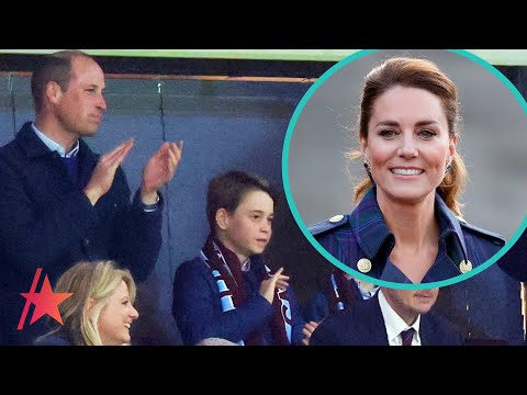 Prince George Cheers w/Prince William In FIRST Outing Since Kate Middleton Cancer News [Video]
