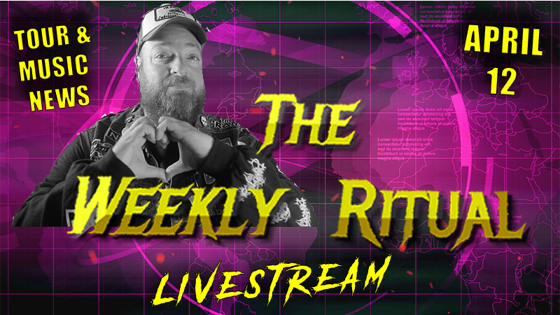 PODCAST: The Weekly Ritual Rock and Metal News Show Live 4-12-24 [Video]