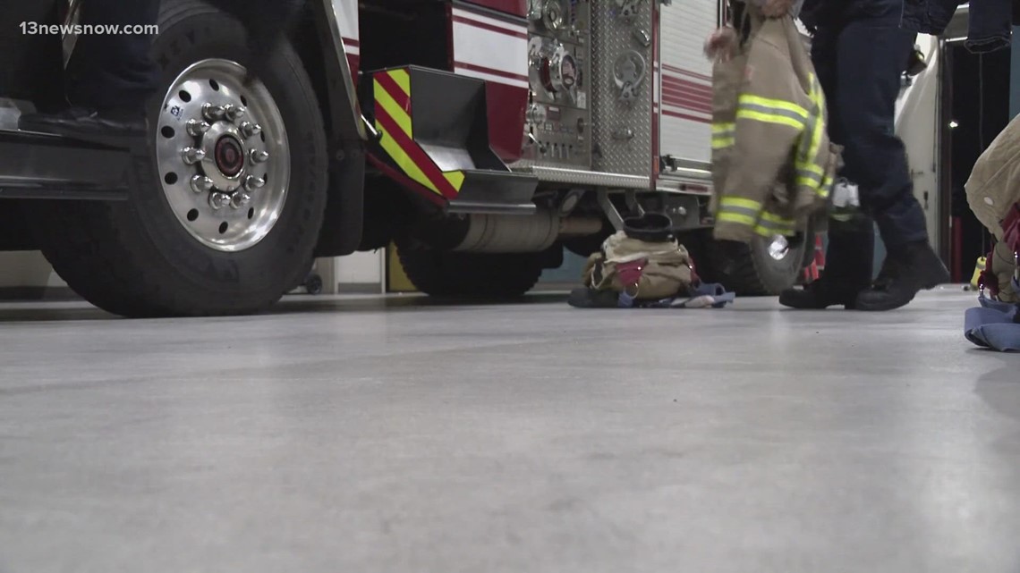 Va. Beach, Portsmouth firefighters sue over toxic protective gear [Video]