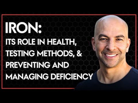 Iron: its role in health, testing methods, & tips for preventing iron deficiency (AMA 58 sneak peek) [Video]