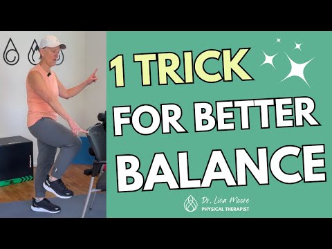 Improve your balance when walking with *THIS* one trick! [Video]