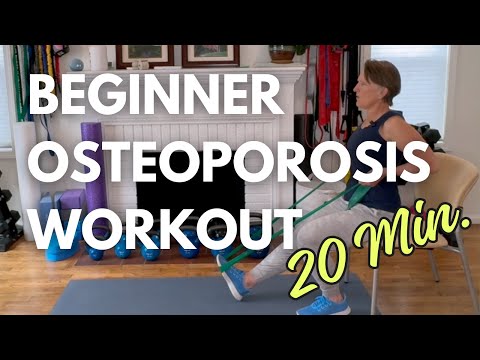Beginner-Friendly Osteoporosis Routine with Resistance Bands [Video]