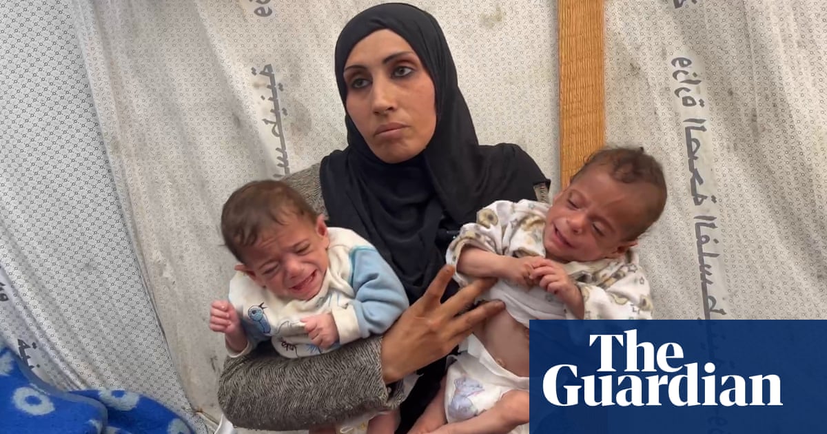 ‘I can’t find food’: despair in Gaza as children face malnutrition video | World news