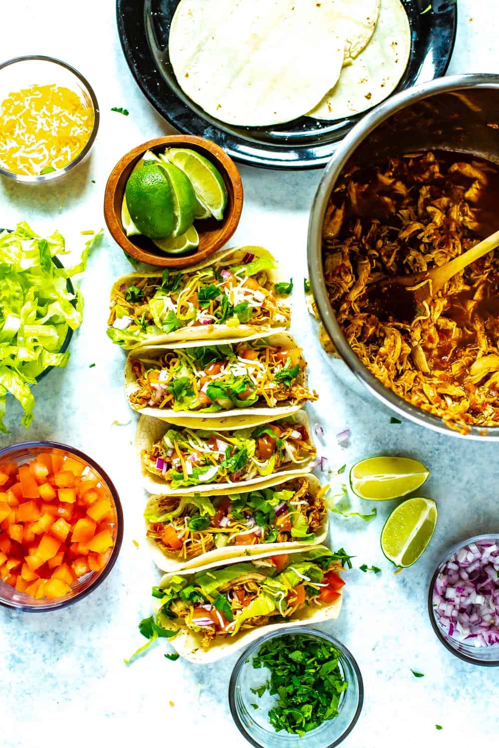 Instant Pot Chicken Tacos – Eating Instantly [Video]