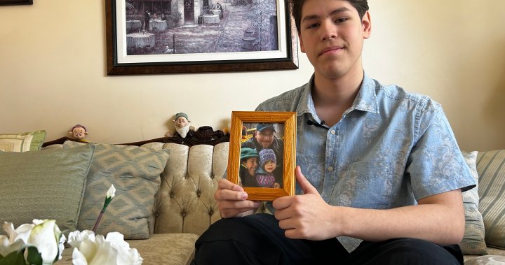 Hes already gone: Montreal teen turns to writing after fathers death to cancer – Montreal [Video]