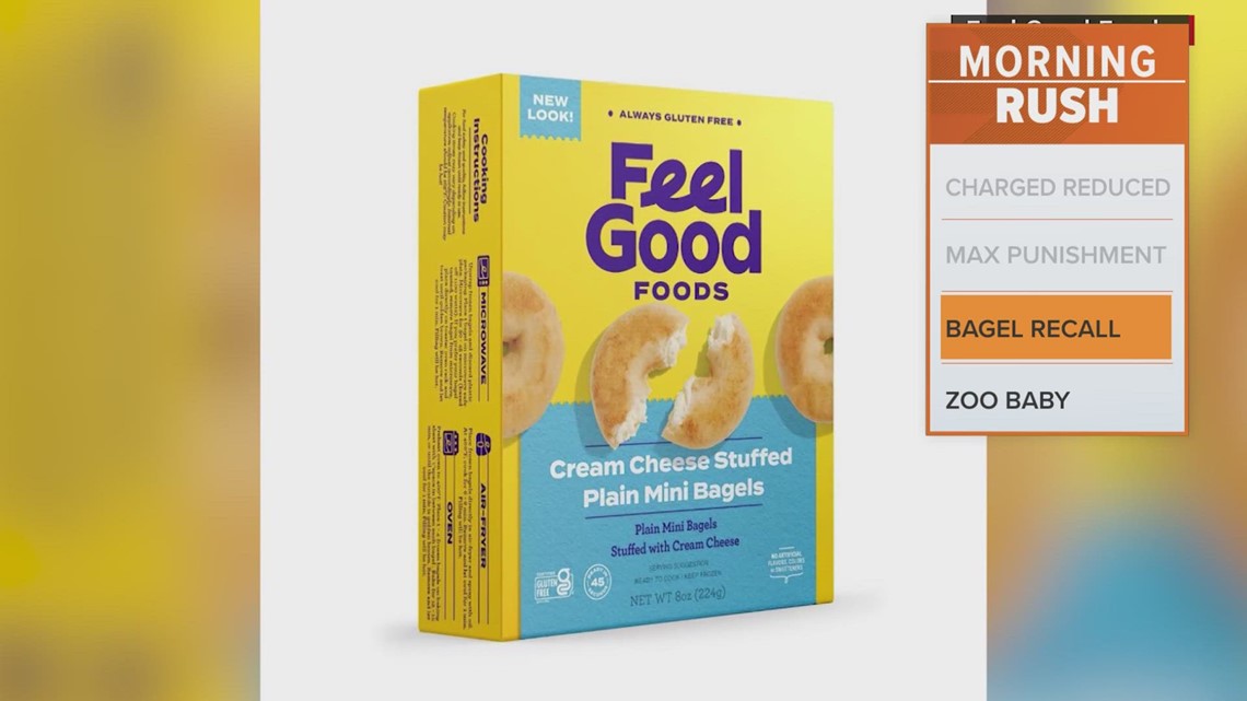 Feel Good Foods gluten-free mini bagels recalled for possibly having gluten [Video]