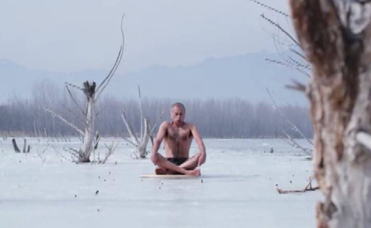 Watch: UN’s Top Diplomat In China Siddharth Chatterjee Does Yoga In Sub-Zero Temperatures [Video]