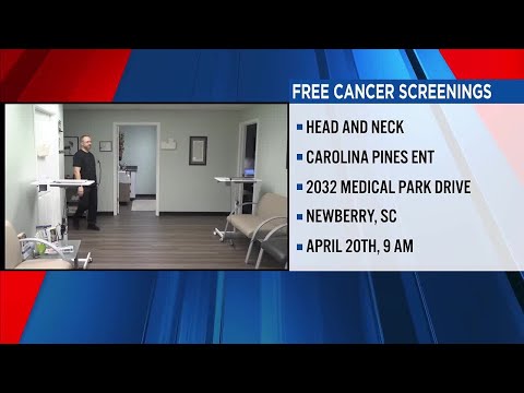 Free head and neck cancer screenings in Newberry [Video]