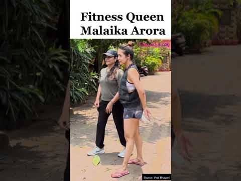 Malaika Arora, the ultimate fitness enthusiast, spotted outside her yoga class [Video]